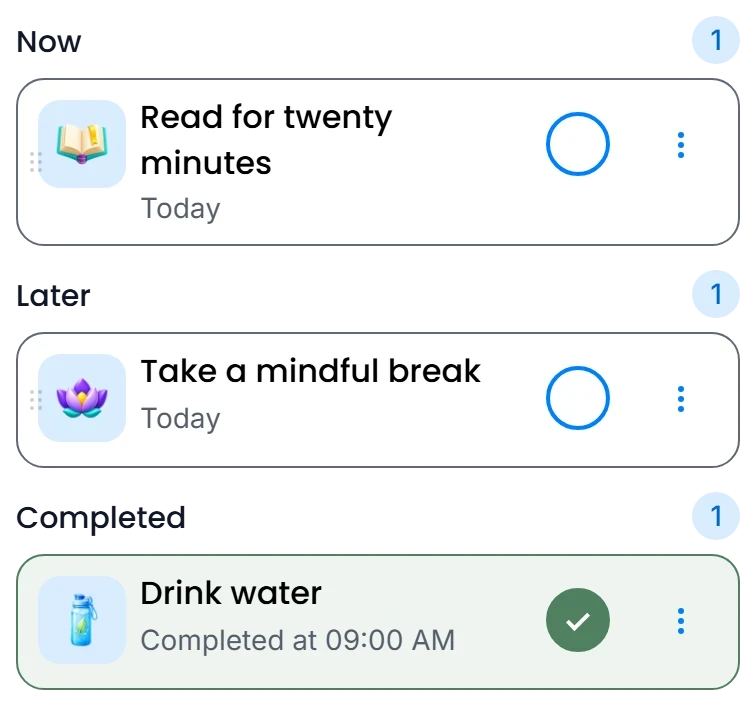 Plan your day